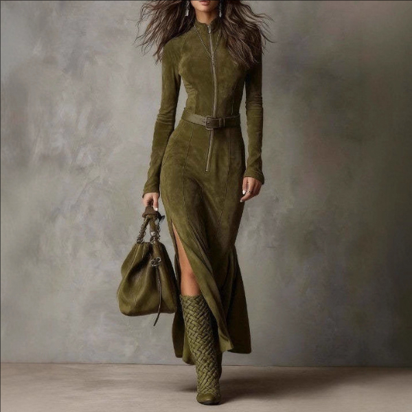 STIJLVOLLE MAXI-JURK