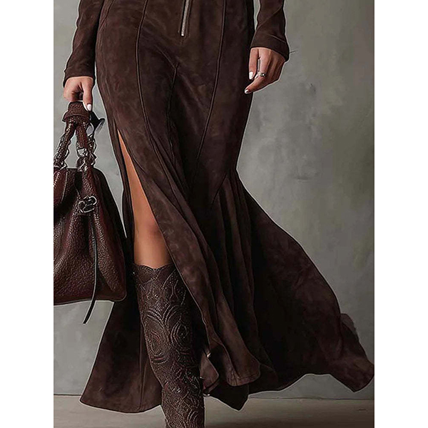 STIJLVOLLE MAXI-JURK