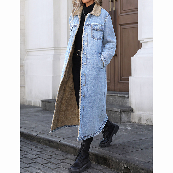 LONGLINE DENIM JACKET