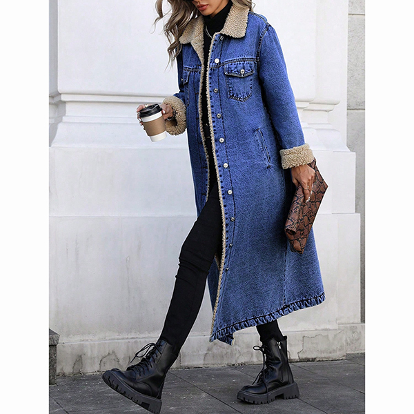 LONGLINE DENIM JACKET
