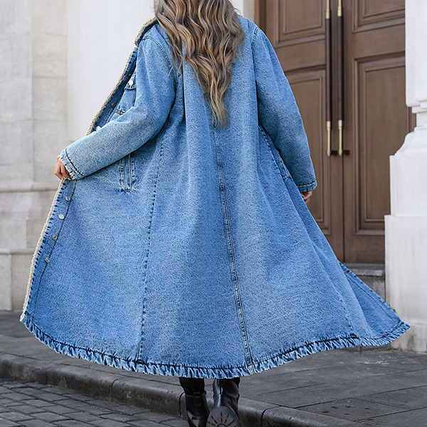 LONGLINE DENIM JACKET