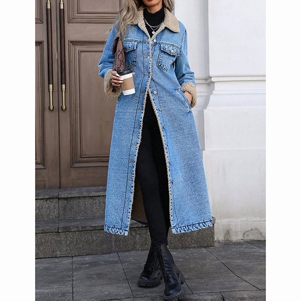 LONGLINE DENIM JACKET