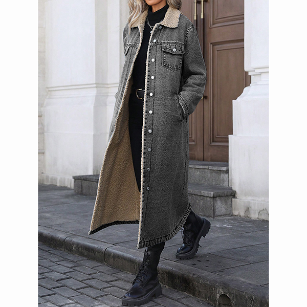 LONGLINE DENIM JACKET