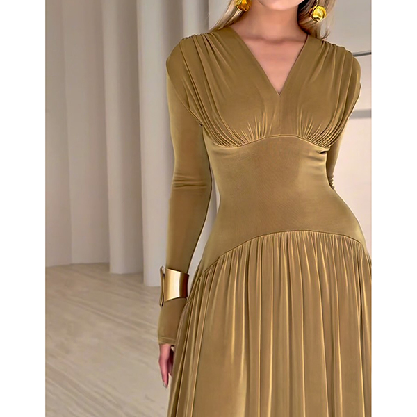 MAXI-JURK MET V-HALS