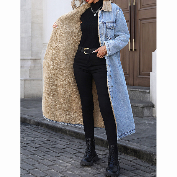 LONGLINE DENIM JACKET