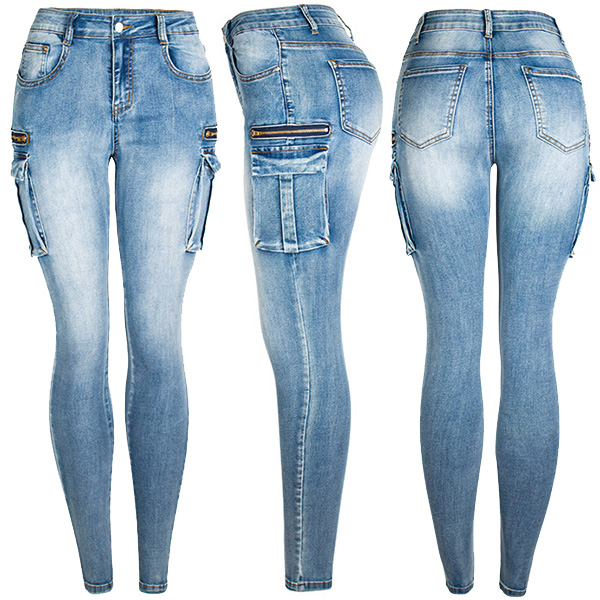 MODERNE SKINNY OLD-WASHED JEANS
