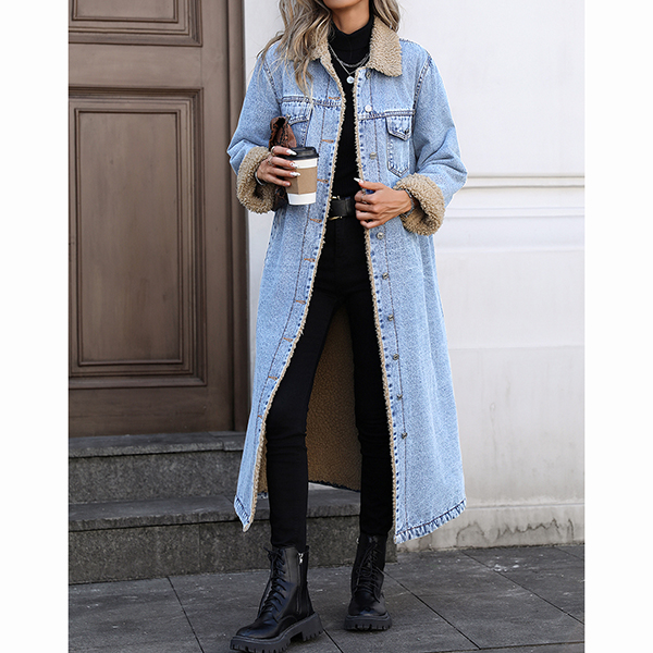 LONGLINE DENIM JACKET