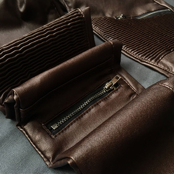 MODERN LEDEREN BROEK