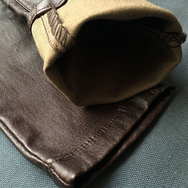 MODERN LEDEREN BROEK