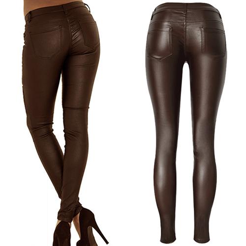 MODERN LEDEREN BROEK