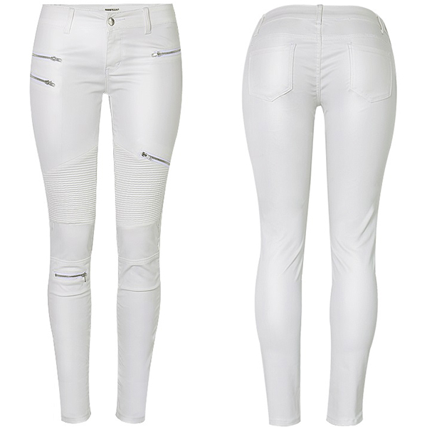 MODERN LEDEREN BROEK