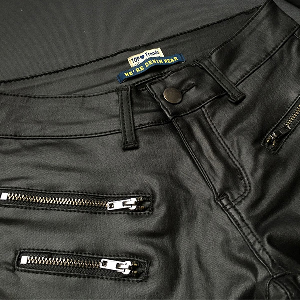 MODERN LEDEREN BROEK