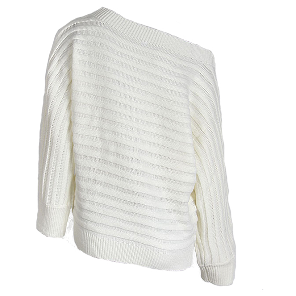 RIBBED KNITTED SWEATER