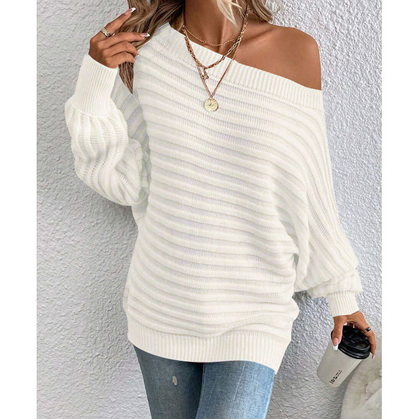 RIBBED KNITTED SWEATER