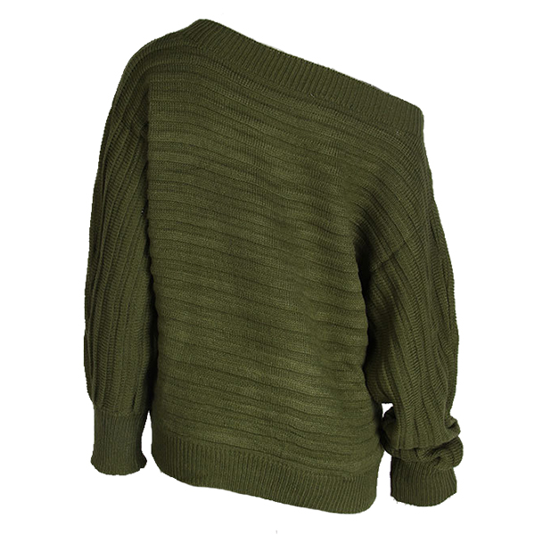 RIBBED KNITTED SWEATER