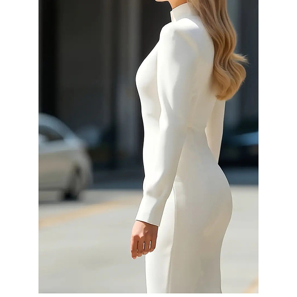 DAMES STRAKKE BODYCON JURK