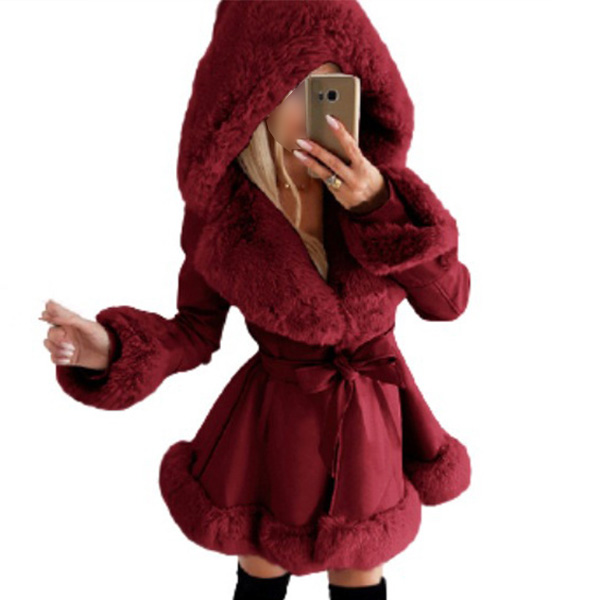 IMITATIEBONT HOODED JAS