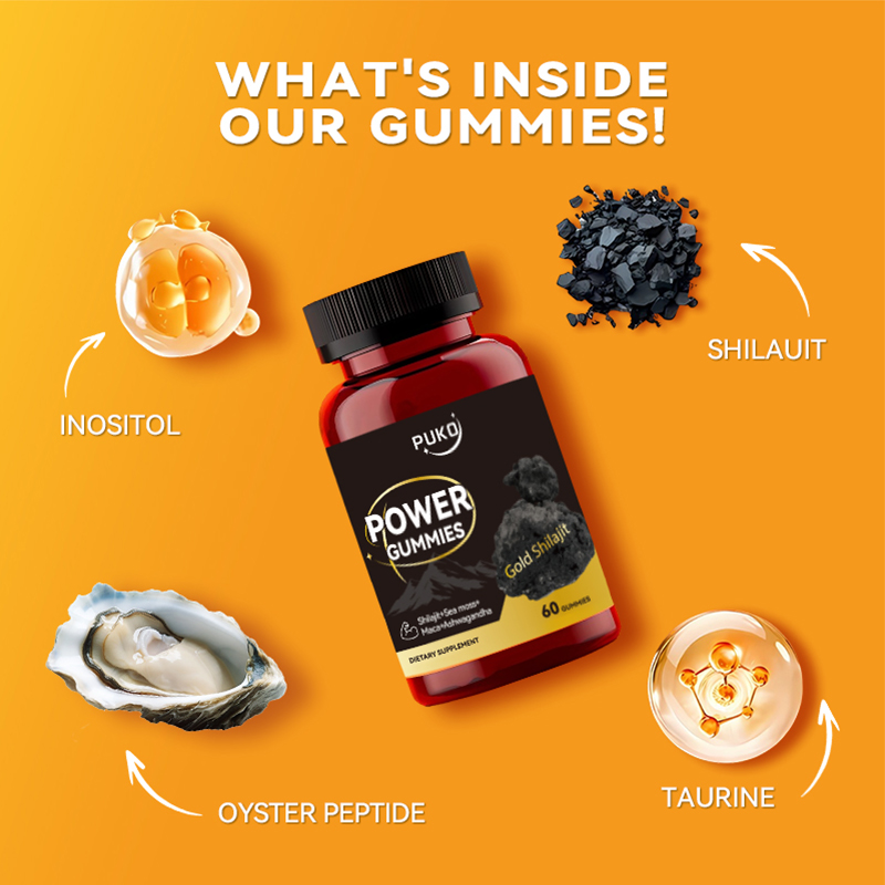Shilajit POWER Gummies —Unlock Your Strength