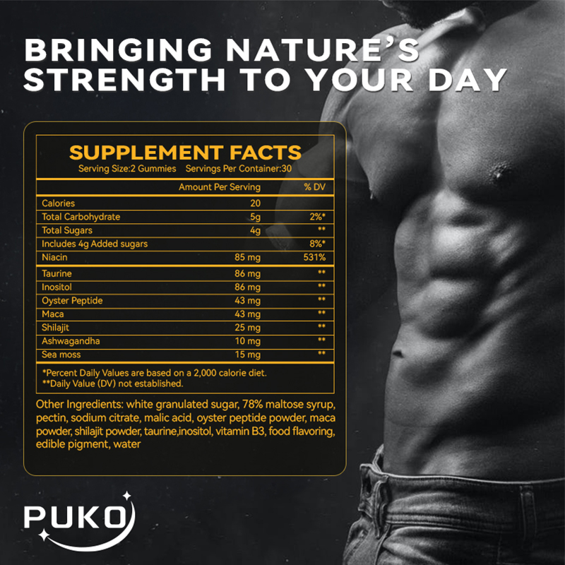 Shilajit POWER Gummies —Unlock Your Strength