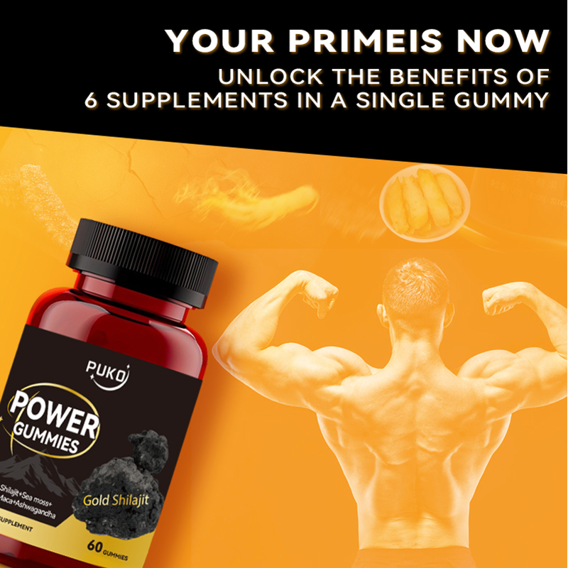 Shilajit POWER Gummies —Unlock Your Strength