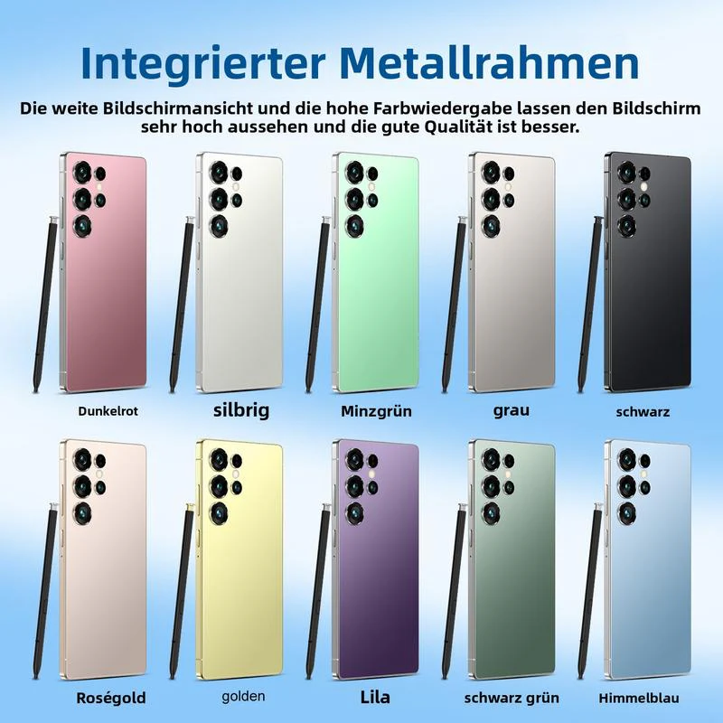 S25 Ultra Smartphone 16GB 1TB 7.3 Inch 5G Unlocked Android 13 DecaCore 2K 108MP