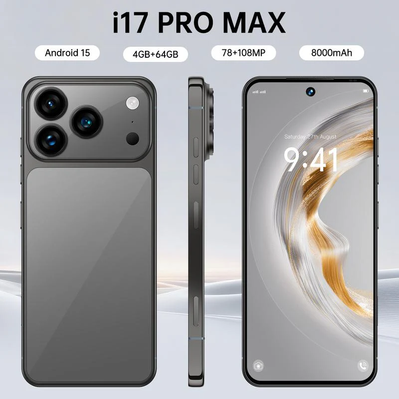 Das neue 17 Pro 5G Smartphone verfügt über 16GB+1TB, einen 7,3-Zoll-HD-Bildschirm mit
