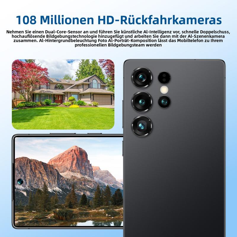 S25 Ultra Smartphone 16GB 1TB 7.3 Inch 5G Unlocked Android 13 DecaCore 2K 108MP