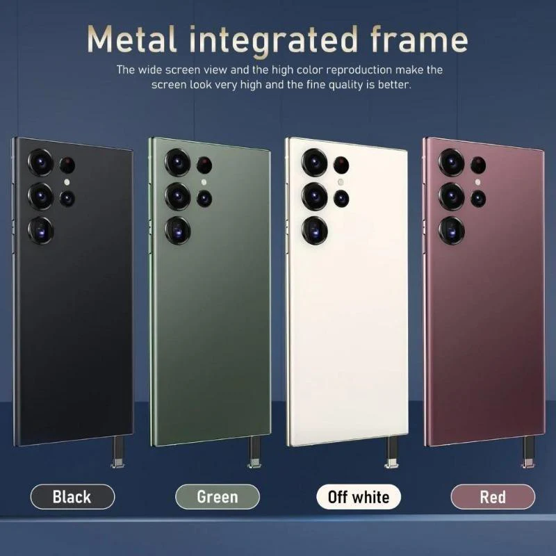 Smartphone S24 Ultra Netzwerk 7,3 Zoll 16GB+1TB Entsperrte