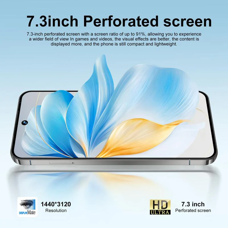 Smartphone A17 P M 73Inch 16GB Plus 1TB Android Phone