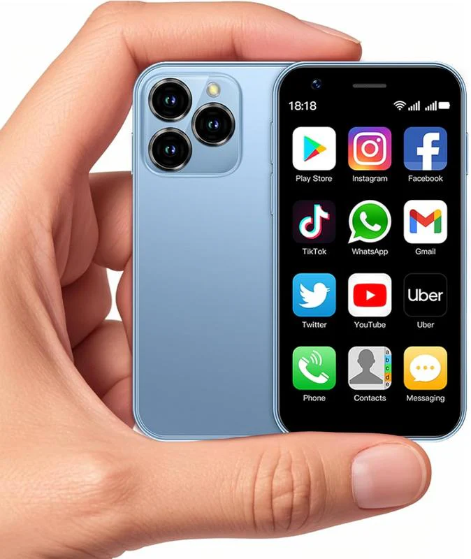 Mini Smartphone XS15,3G 3.0 Inch HD 2GB+16GB Android 8.1