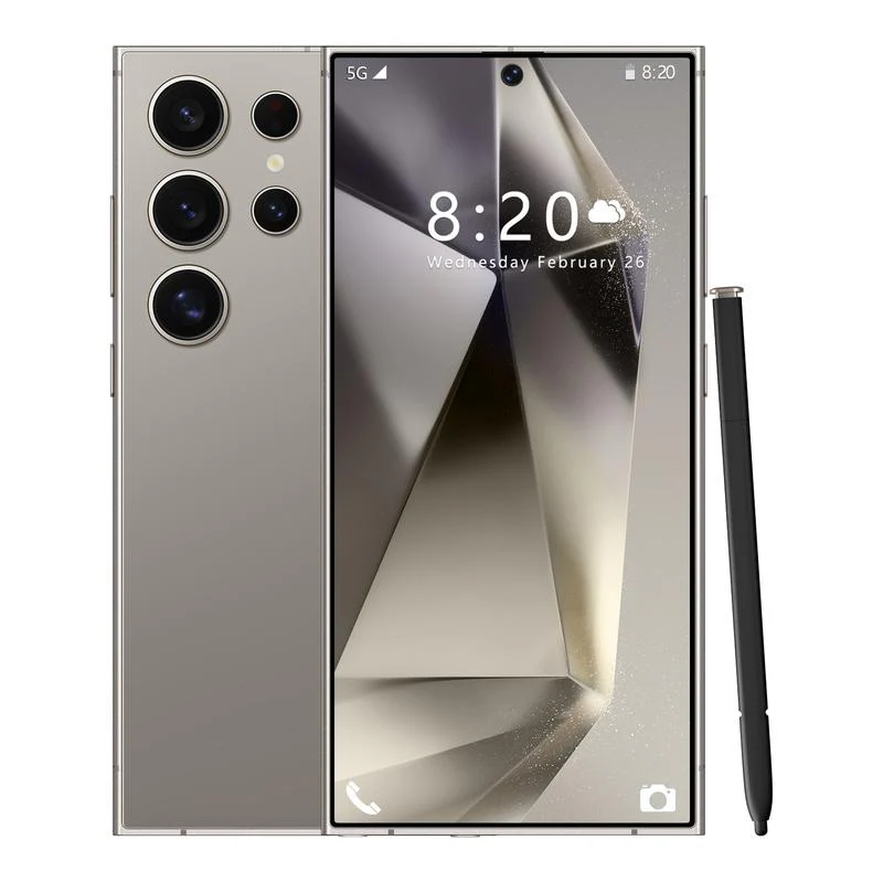 Fuffi-S24 Pro 6,8 Zoll Smartphone, 1 Stück 256GB ROM 8GB RAM Handy mit Stift