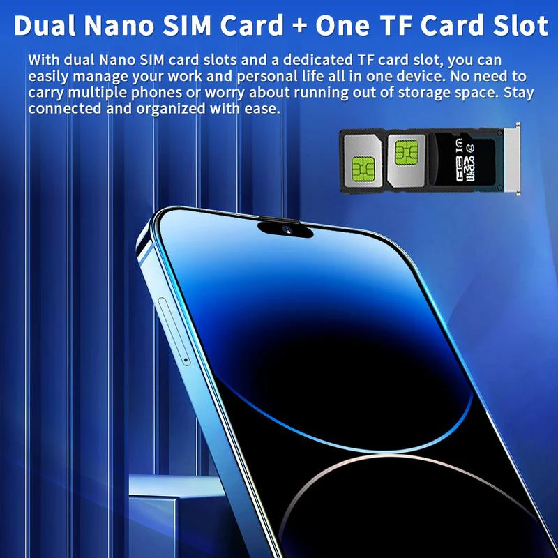 16 Pro Max Smartphone 6.8 Inch Screen 16G+1T Gaming Tested Essential Photography