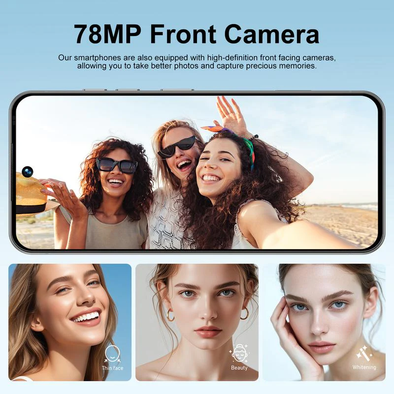 BK17 Pro Max Smartphone Dynamic Island Seitlich angebrachte Kamerataste 8+256 GB flüssiger Prozessor