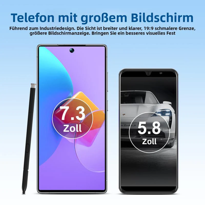 S25 Ultra Smartphone 16GB 1TB 7.3 Inch 5G Unlocked Android 13 DecaCore 2K 108MP