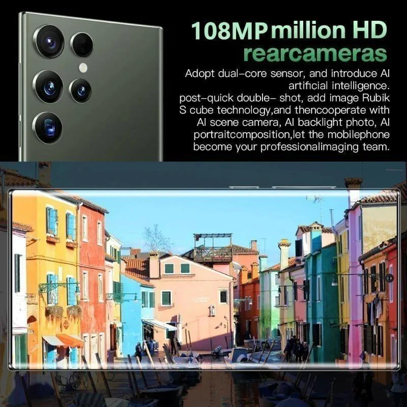 Smartphone S24 Ultra Netzwerk 7,3 Zoll 16GB+1TB Entsperrte