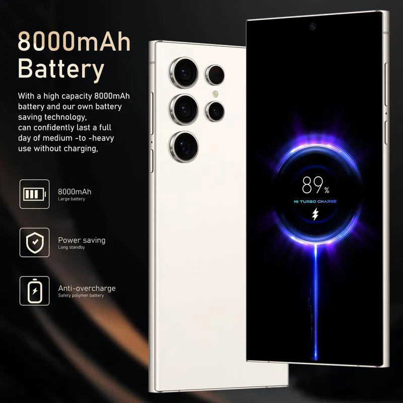 Smartphone S24 Ultra Netzwerk 7,3 Zoll 16GB+1TB Entsperrte