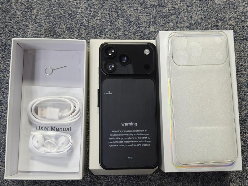 Smartphone A17 P M 73Inch 16GB Plus 1TB Android Phone