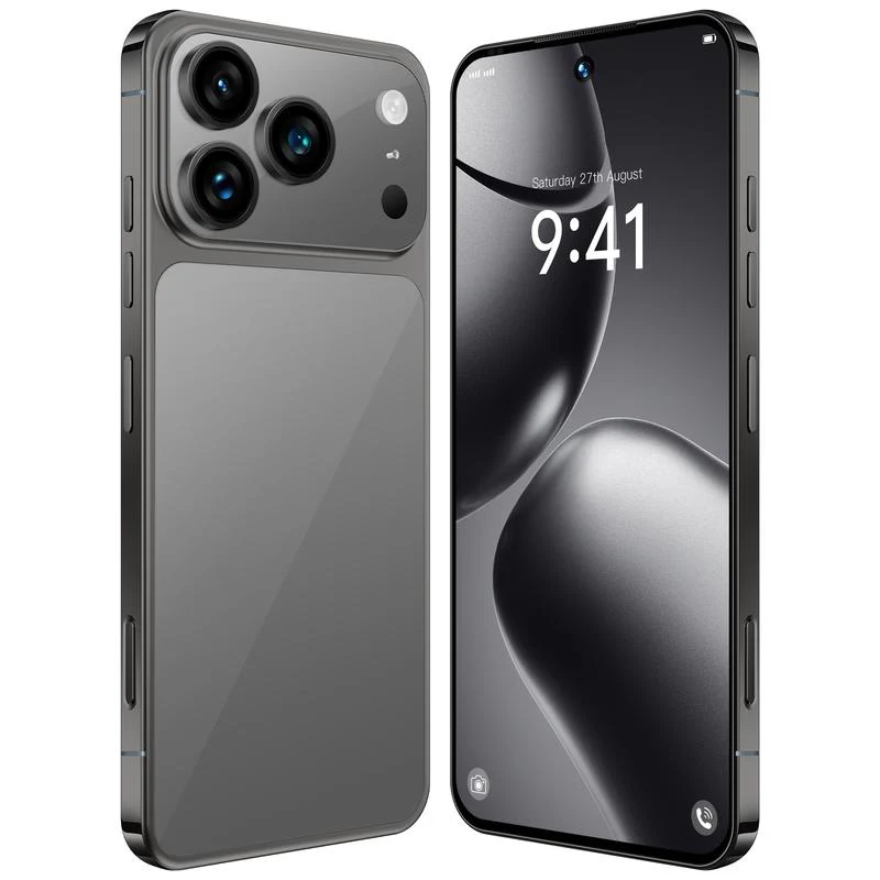 BK17 Pro Max Smartphone Dynamic Island Seitlich angebrachte Kamerataste 8+256 GB flüssiger Prozessor