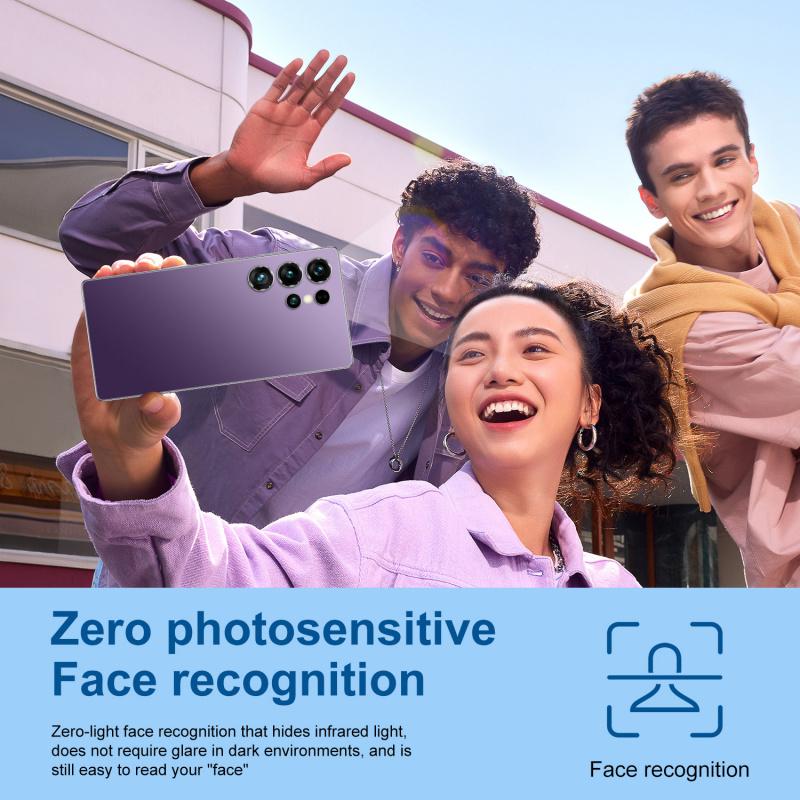 S25 Ultra 7,3 Zoll Smartphone, 4G-5G Netzwerk entsperrt mit Stylus Silikonhülle