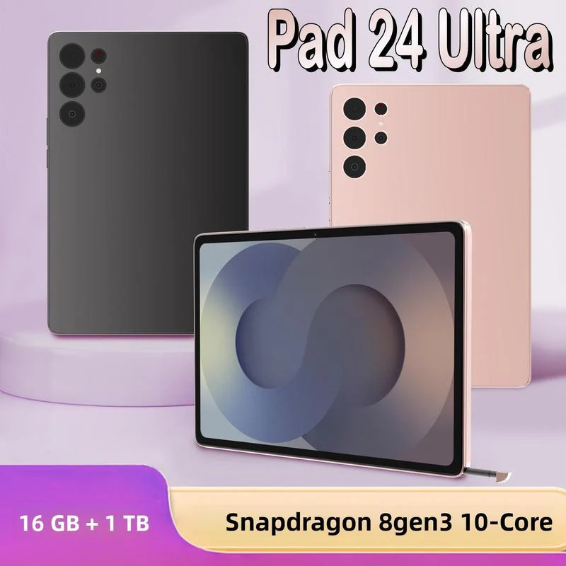 pad s24 ultra Neues 2025 Smart-Tablet 10,5 Zoll 16+1TB Dual-SIM-Karte
