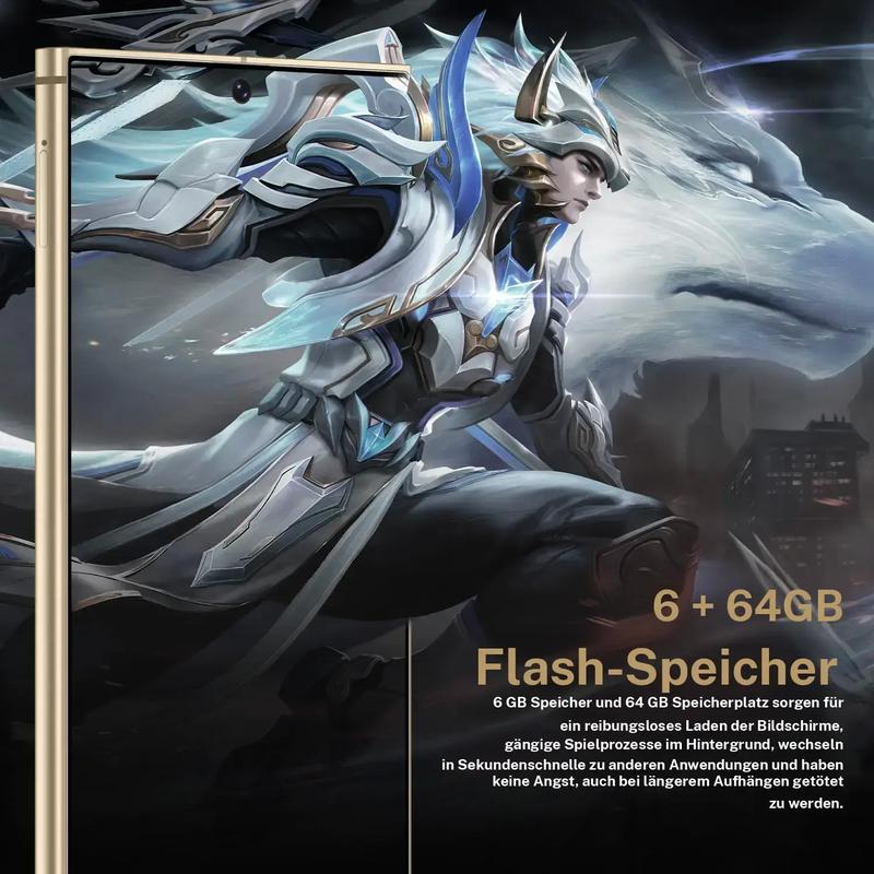 FUFFi-S24 Pro Smartphone Stift 6,8 Zoll 6GB RAM & 512GB ROM