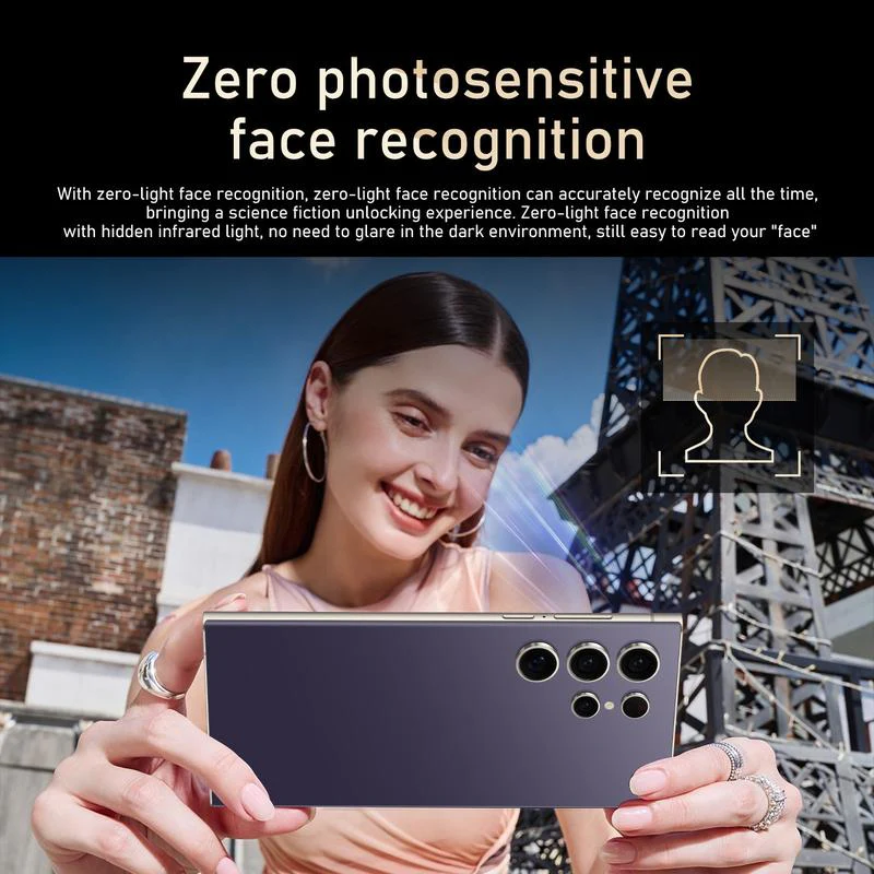 Smartphone S24 Ultra Netzwerk 7,3 Zoll 16GB+1TB Entsperrte