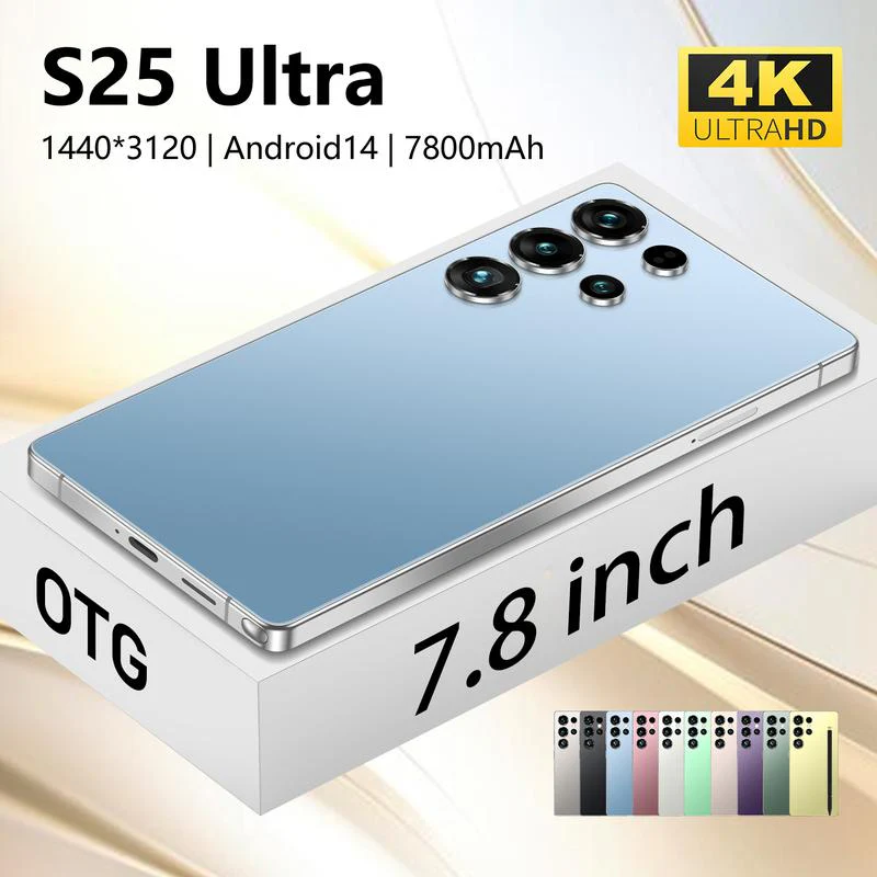 2025 New Arrival S25 Ultra Global Version 16GB 1TB Android 13 Unlocked Smartphone
