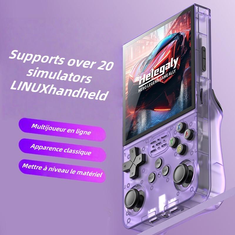 Triomind - console de jeu portable rétro K40MAX, écran IPS de 4 inch