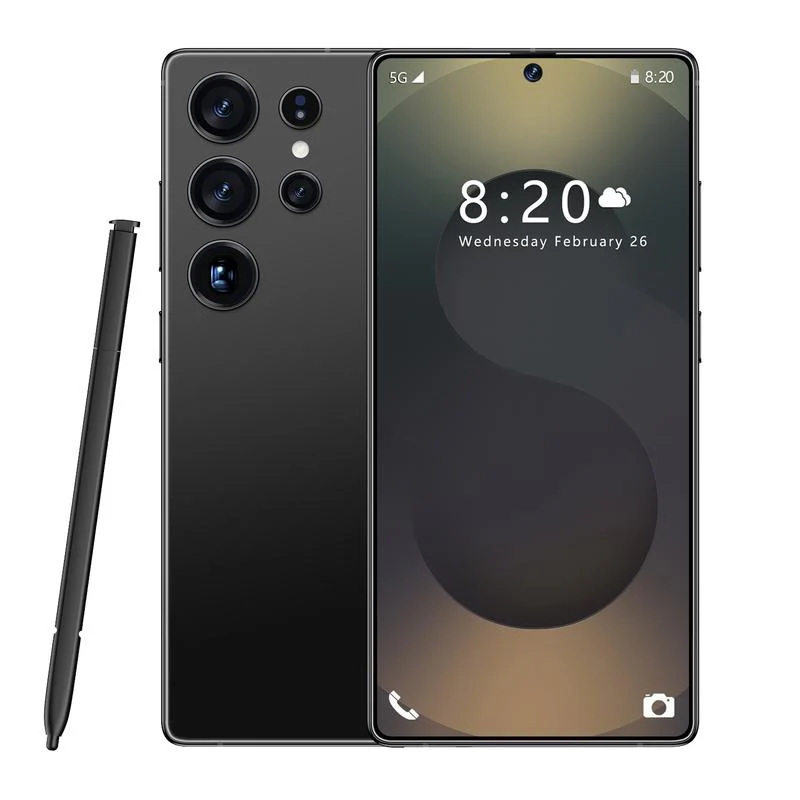 S25 Ultra 7,3-Zoll Android Smartphone 16GB+1TB ROM mit Stylus, 5G Dual-SIM Mobiltelefon