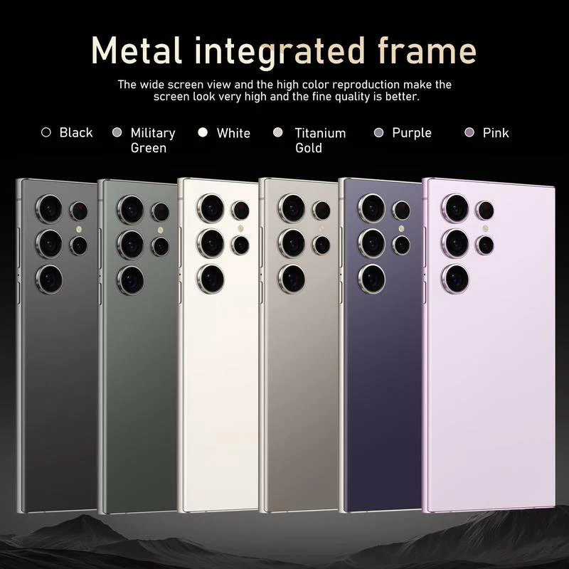 Smartphone S24 Ultra Netzwerk 7,3 Zoll 16GB+1TB Entsperrte