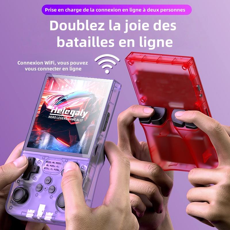 Triomind - console de jeu portable rétro K40MAX, écran IPS de 4 inch