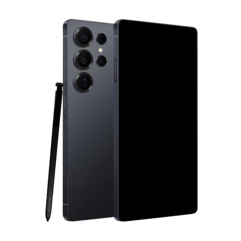 S25 Ultra 7,3 Zoll Smartphone, 4G-5G Netzwerk entsperrt mit Stylus Silikonhülle