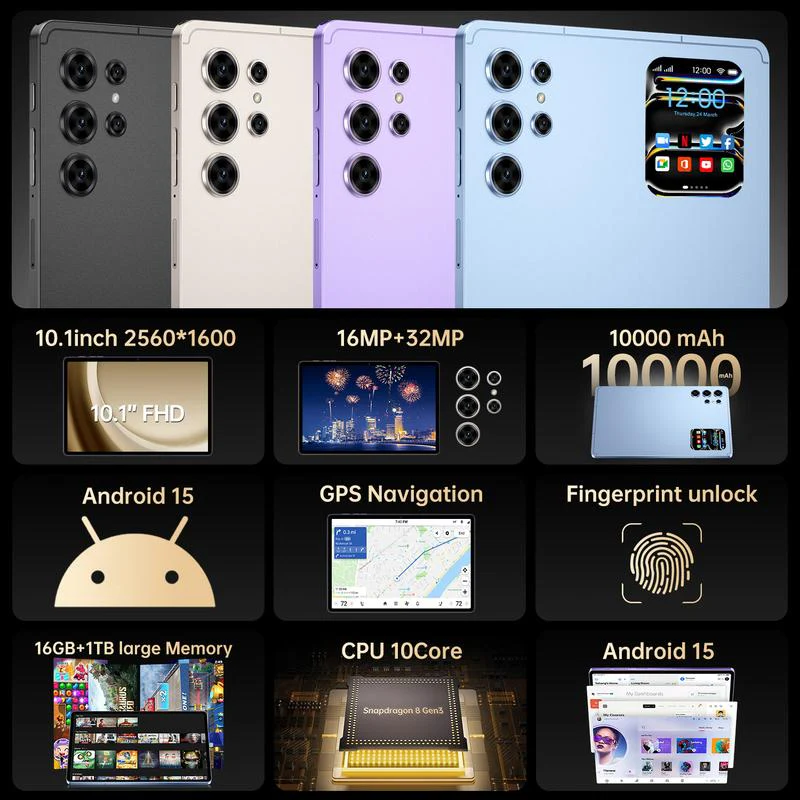 Dieses Tablet kann damit umgehen.  16 GB RAM und 1 TB