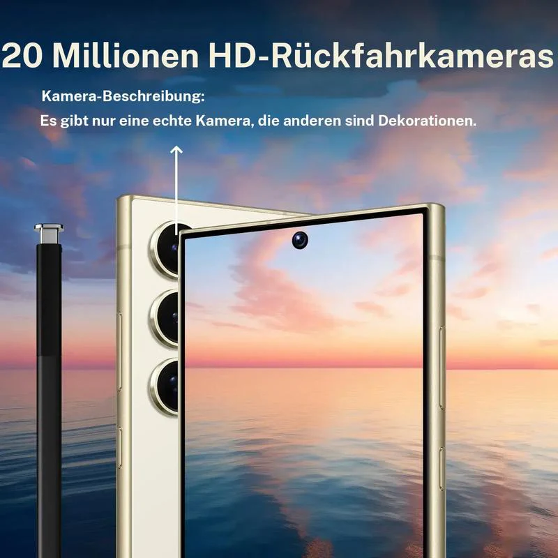 FUFFi-S24 Pro Smartphone Stift 6,8 Zoll 6GB RAM & 512GB ROM